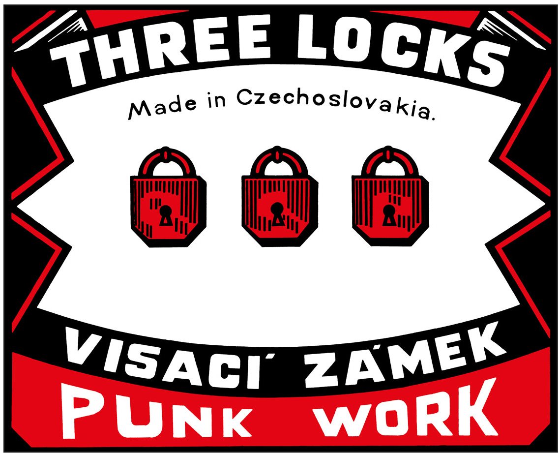 Visací zámek: Three Locks - LP