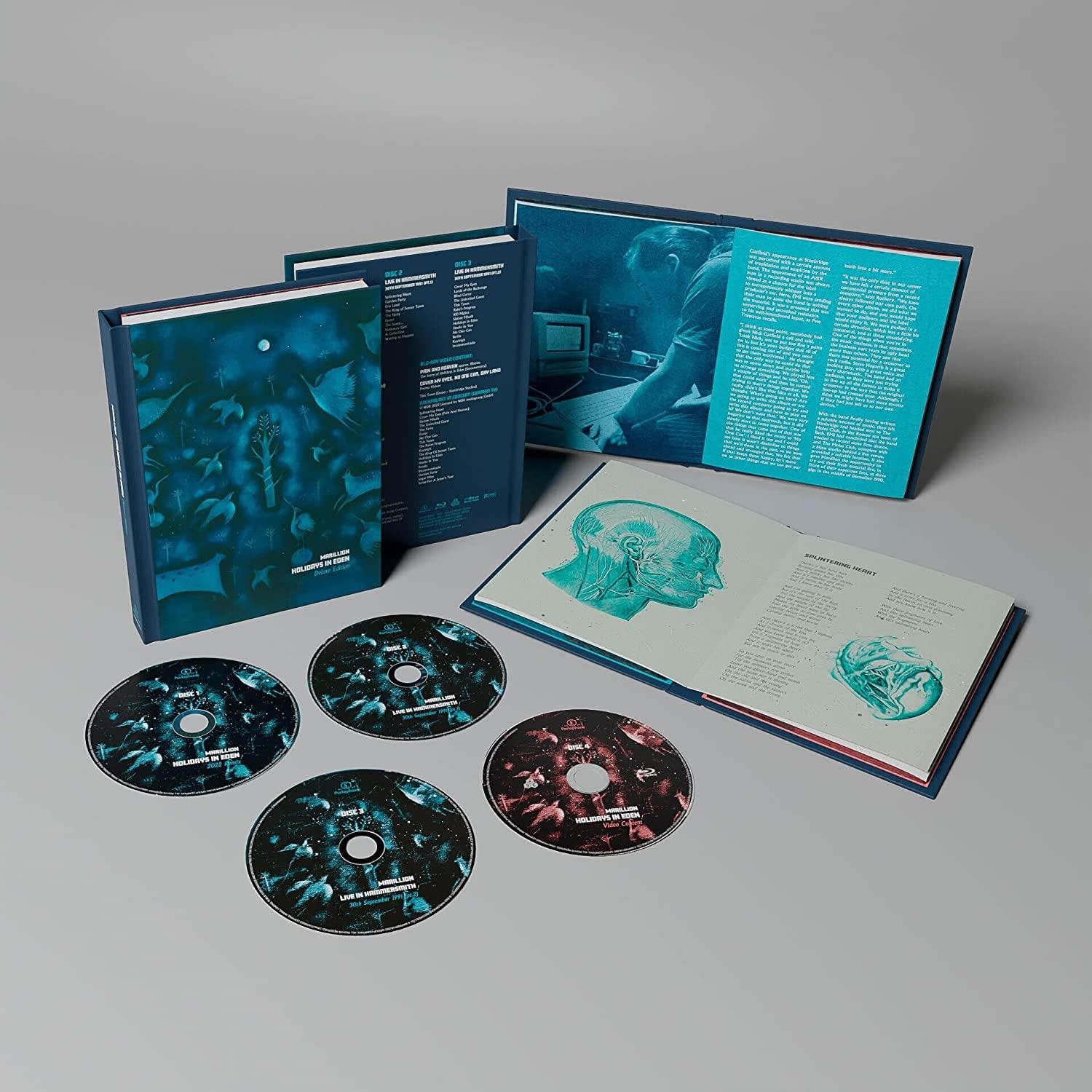 Marillion: Holidays In Eden (3x CD + Blu-ray) - CD-Blu-ray
