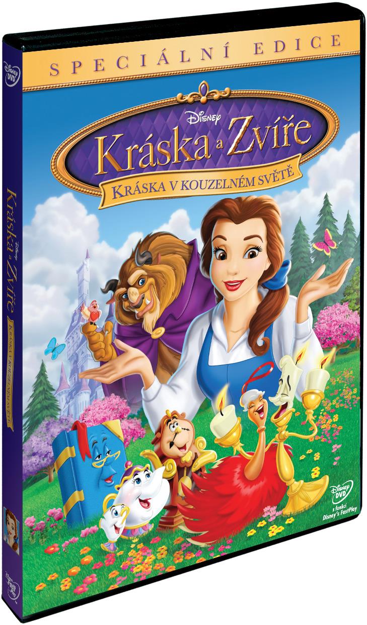 Kráska a zvíře: Kráska v kouzelném světě - DVD