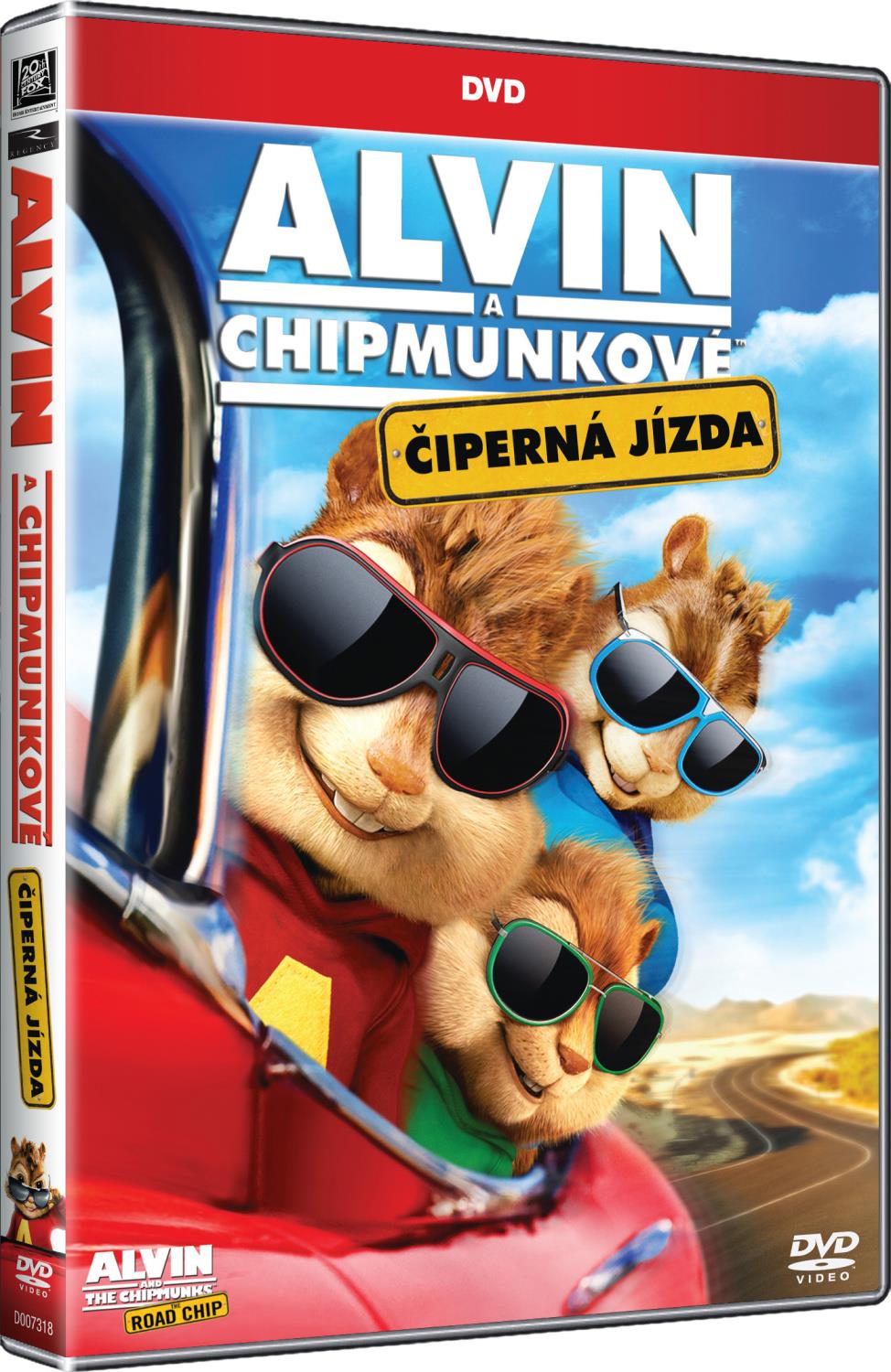 Alvin a Chipmunkové 4: Čiperná jízda - DVD