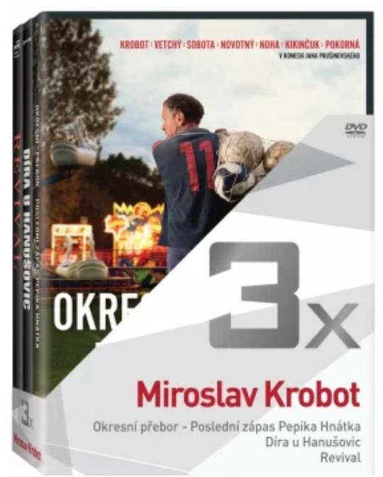 Kolekce 3x Miroslav Krobot  - DVD
