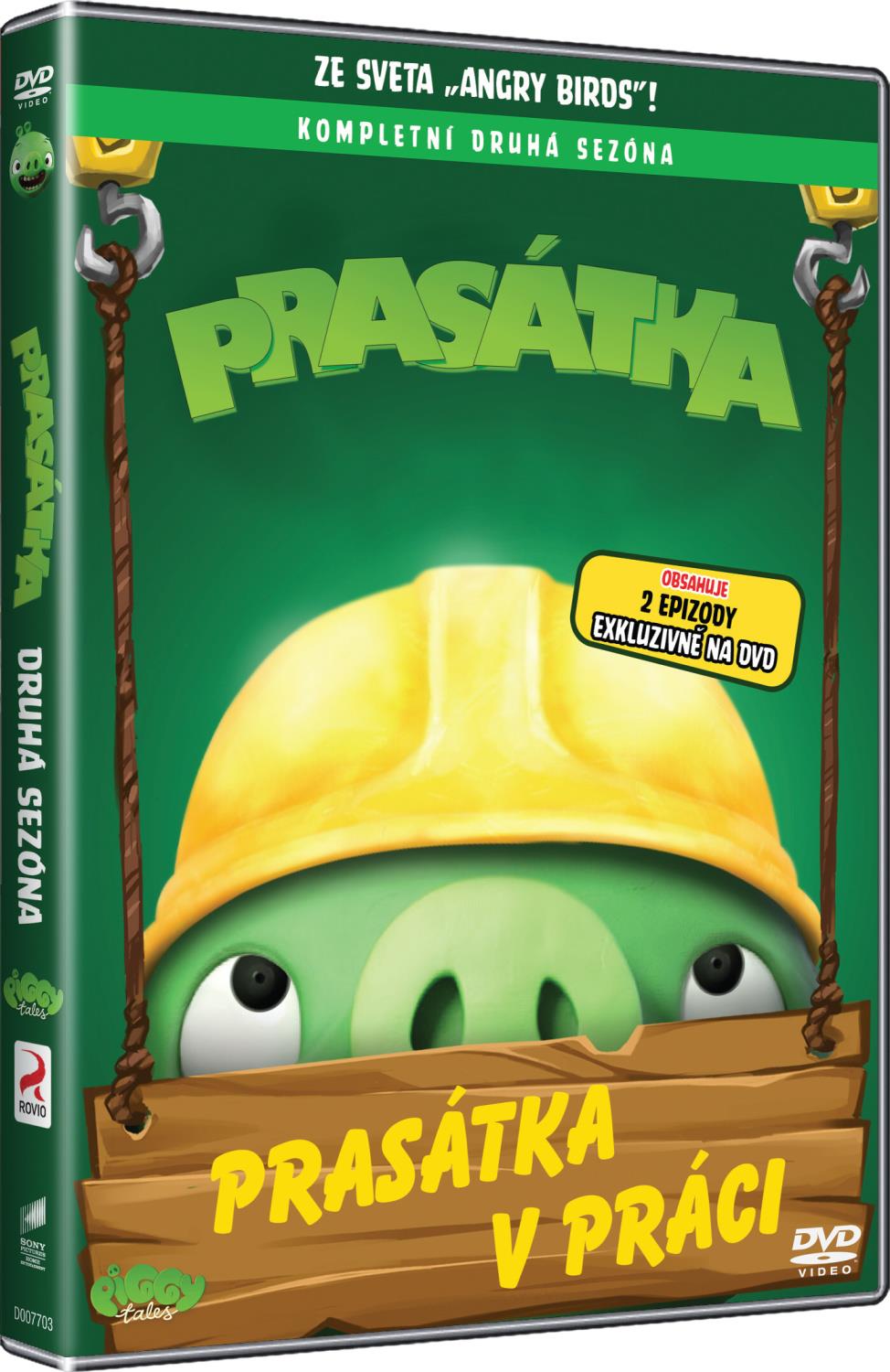 Angry Birds: Prasátka  - DVD