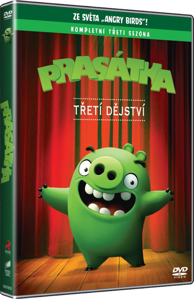 Angry Birds: Prasátka  - DVD