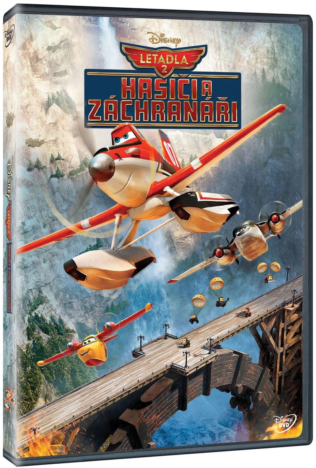 Letadla 2: Hasiči a záchranáři - DVD