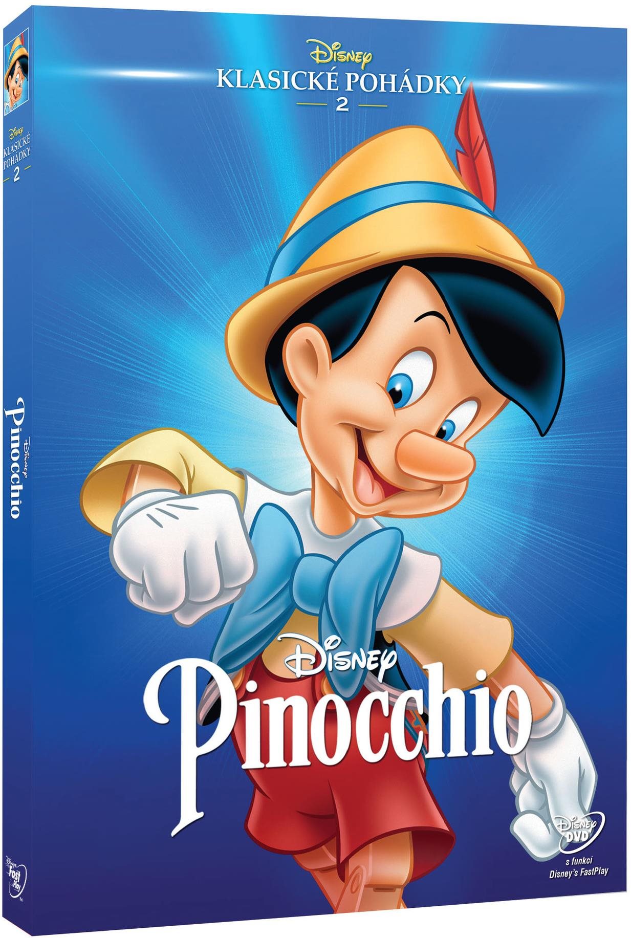 Pinocchio  Disney pohádky 2. - DVD