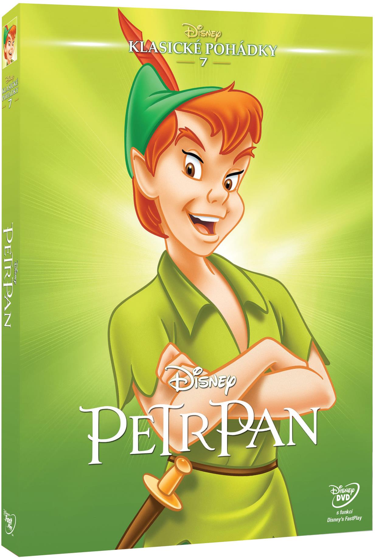 Petr Pan Disney pohádky 7. - DVD