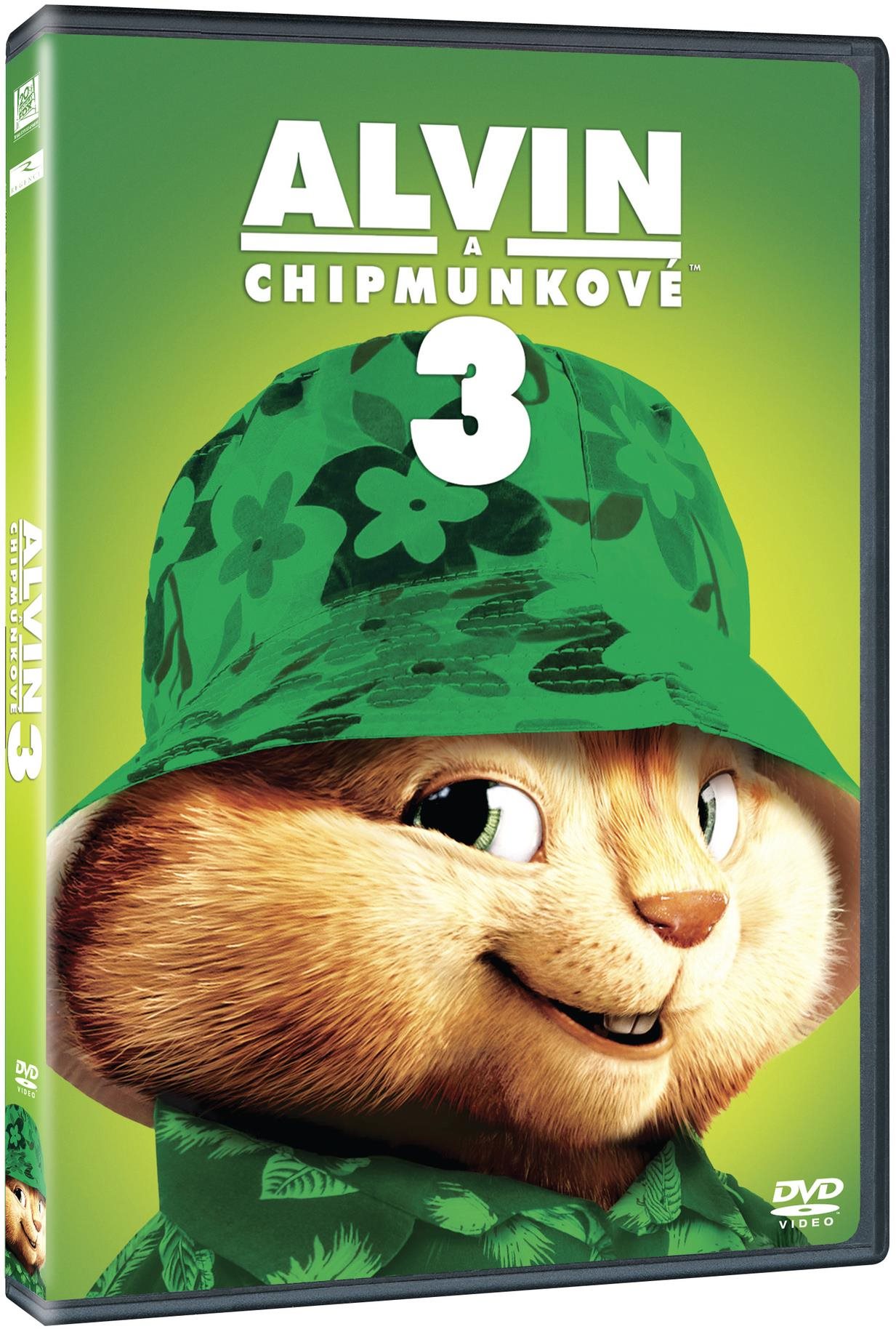 Alvin a Chipmunkové 3 - DVD