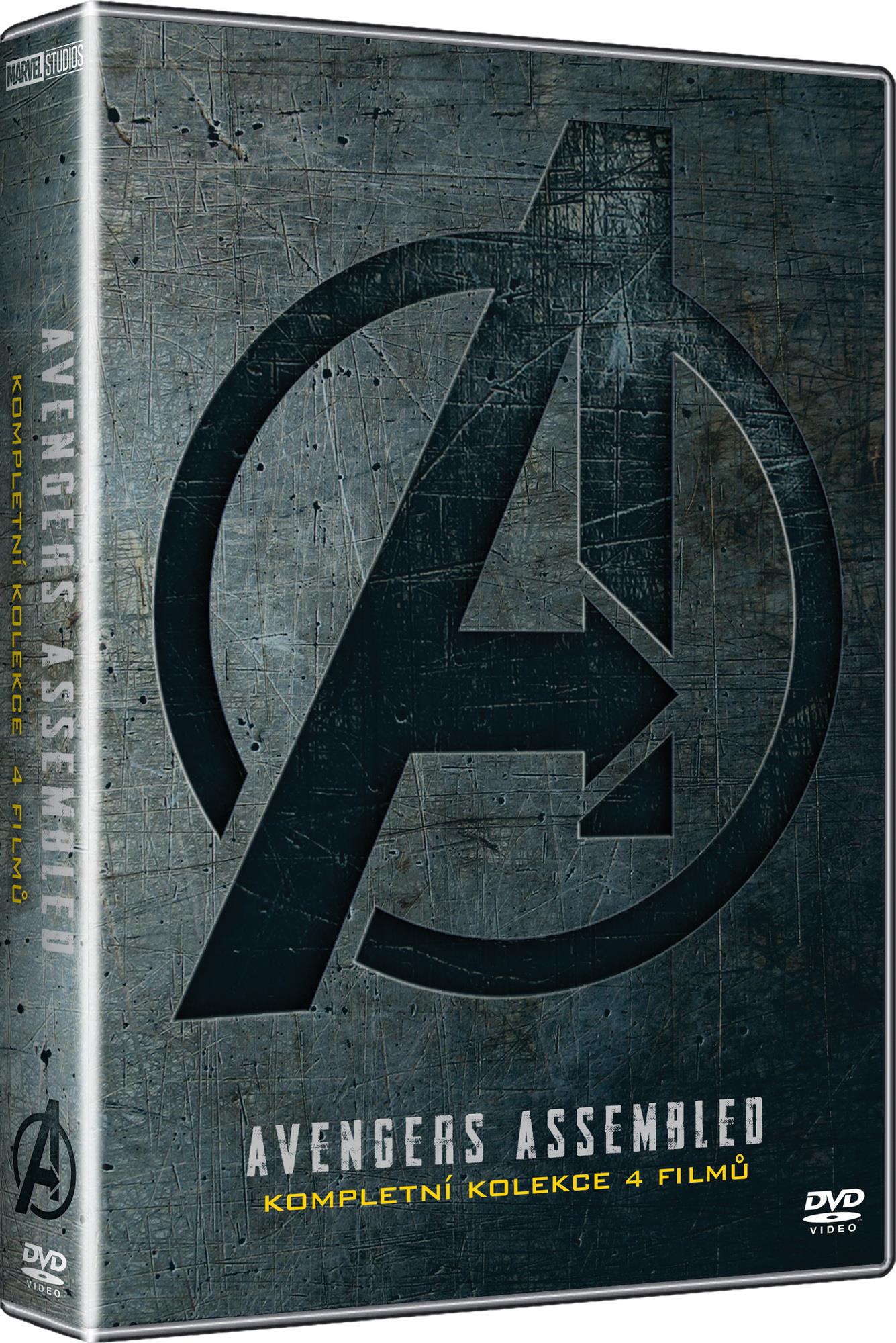 Avengers kolekce 1.-4 (4DVD) - DVD