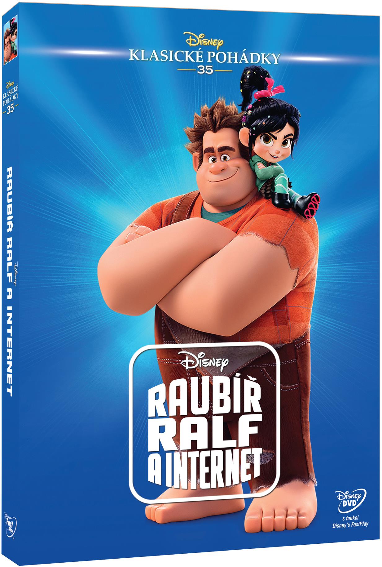 Raubíř Ralf a internet  - DVD