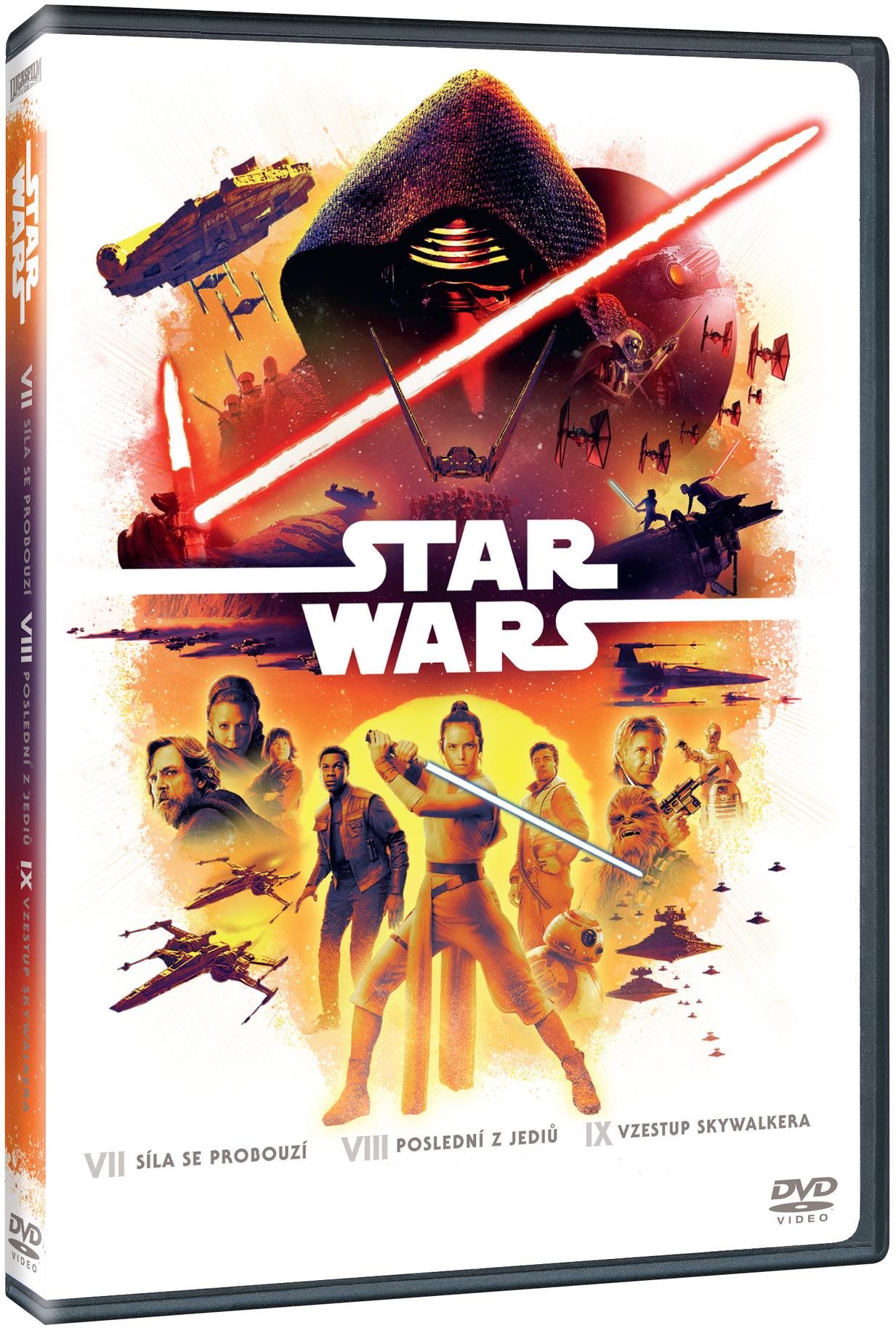 STAR WARS: Sequel trilogie, epizody VII-IX  - DVD