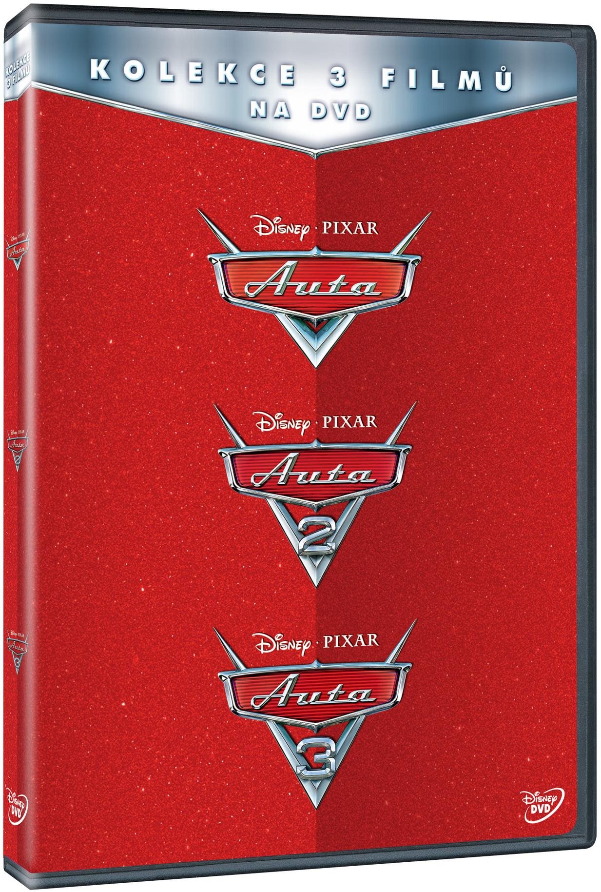 Auta 1-3  - DVD