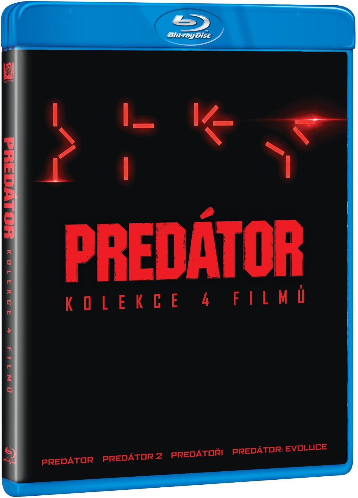 PREDÁTOR 1-4: Predátor + Predátor 2 + Predátoři + Predátor: Evoluce (4BD) - Blu-ray