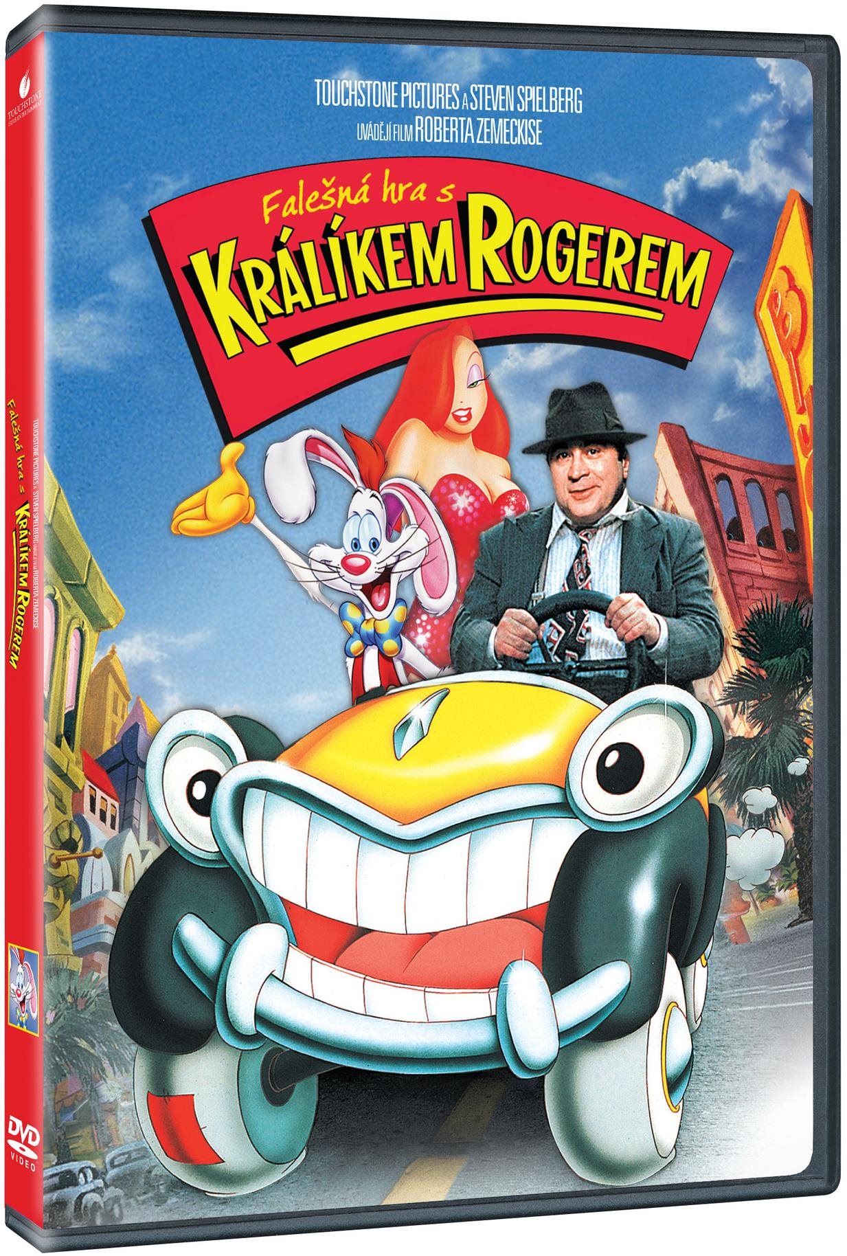 Falešná hra s králíkem Rogerem - DVD