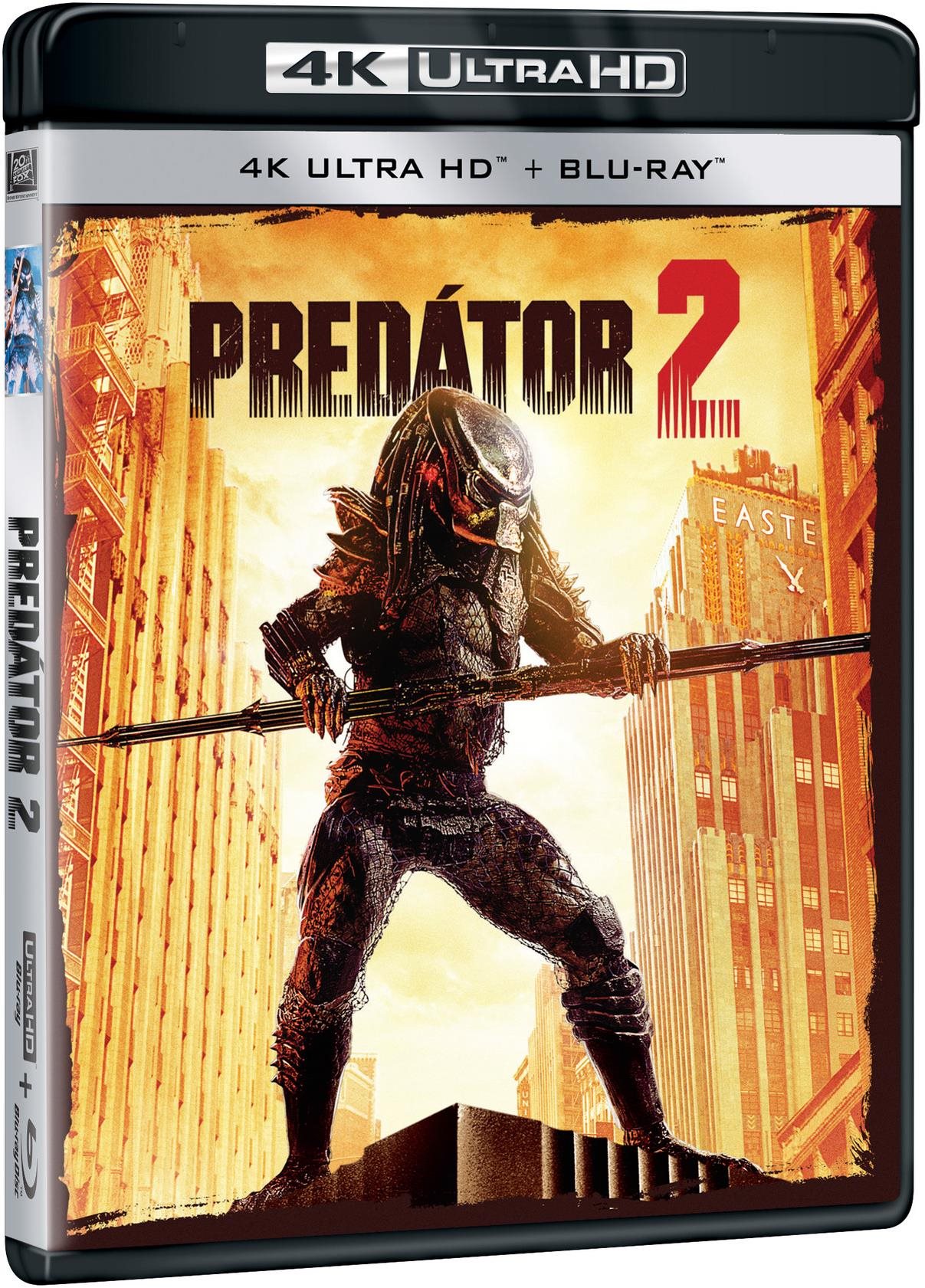 Predátor 2 (2 disky) - Blu-ray + 4K Ultra HD