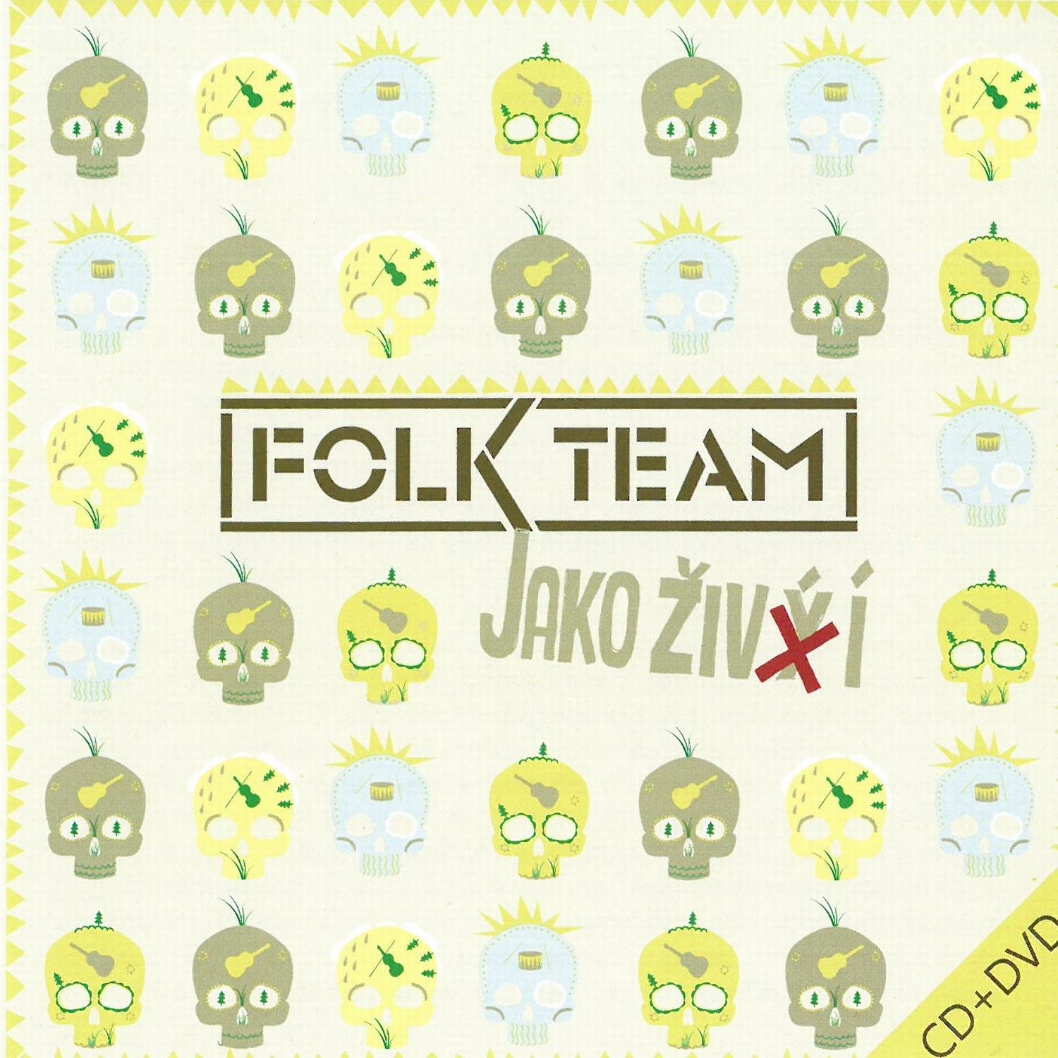 Folk Team: Jako živí - CD