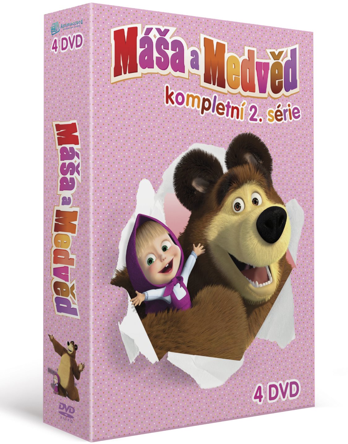 Máša a medvěd 5-8: Kolekce  - DVD