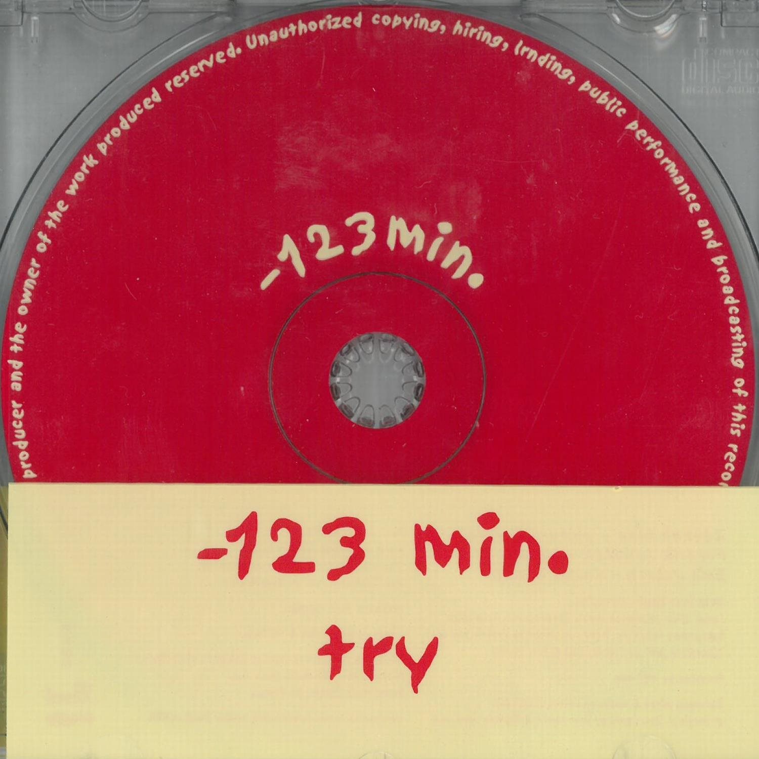 -123 min.: Try - CD