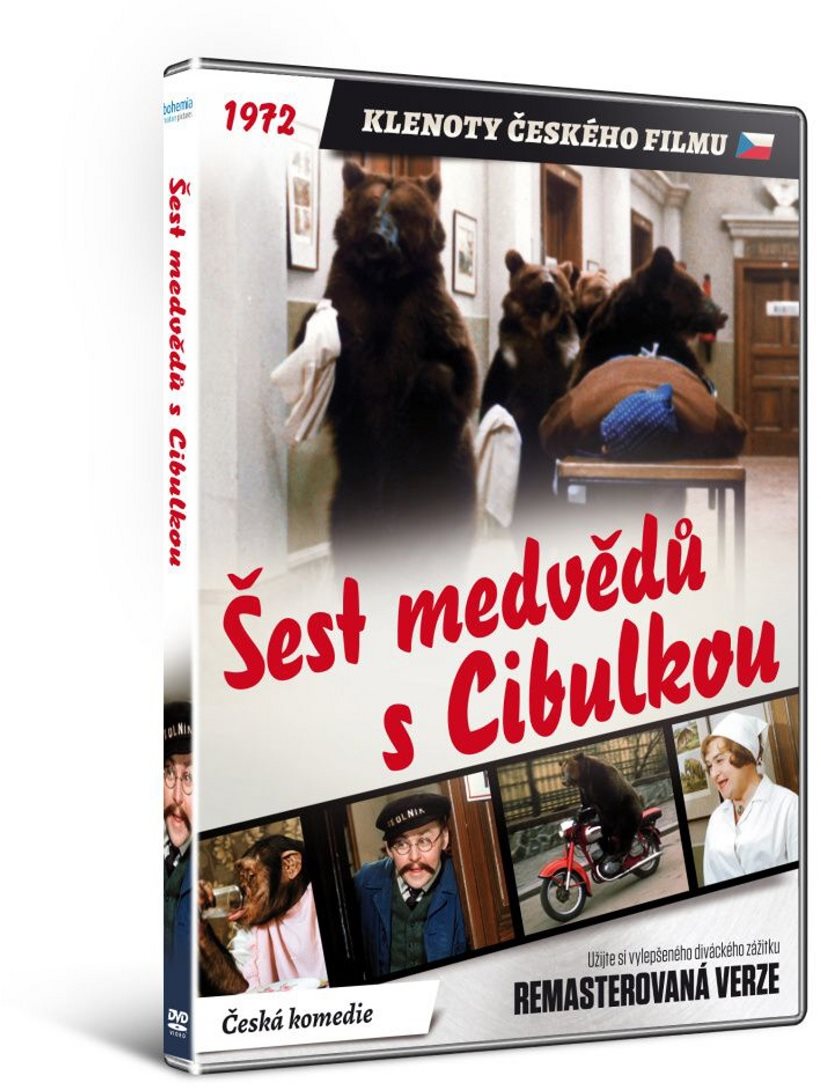 Šest medvědů s Cibulkou - edice KLENOTY ČESKÉHO FILMU  - DVD