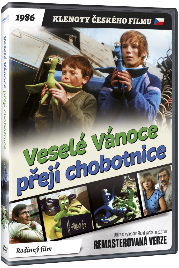 Veselé Vánoce přejí chobotnice - edice KLENOTY ČESKÉHO FILMU  - DVD