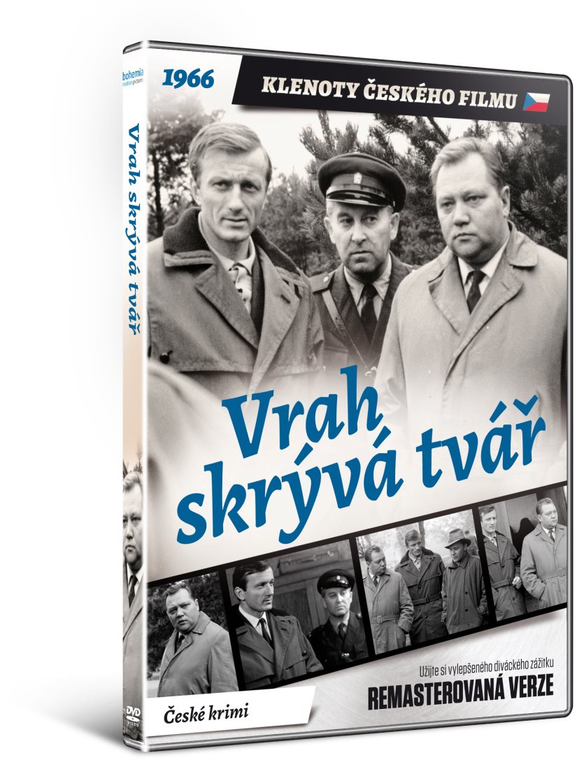 Vrah skrývá tvář - edice KLENOTY ČESKÉHO FILMU  - DVD