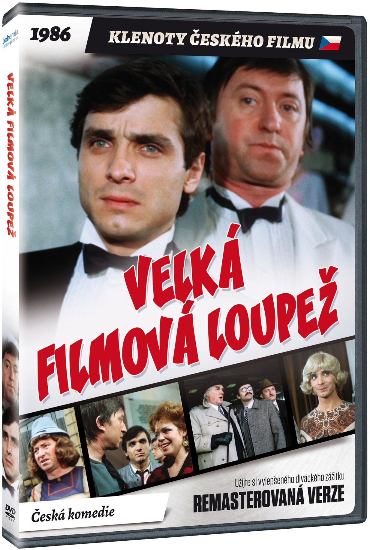 Velká filmová loupež - edice KLENOTY ČESKÉHO FILMU  - DVD