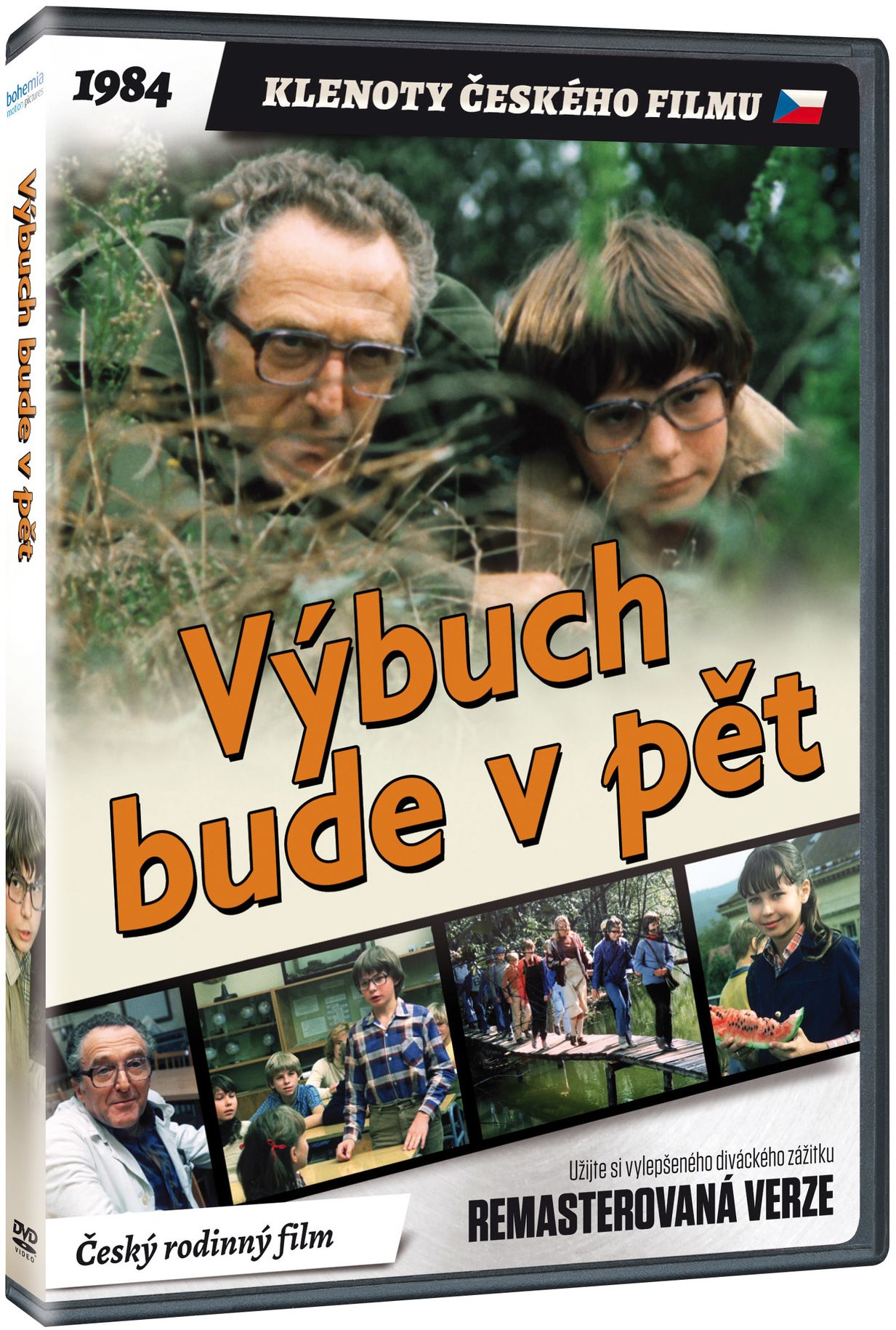 Výbuch bude v pět - edice KLENOTY ČESKÉHO FILMU  - DVD