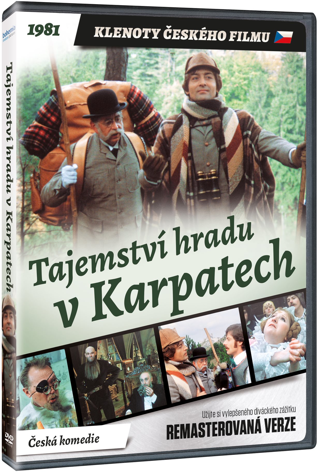 Tajemství hradu v Karpatech - edice KLENOTY ČESKÉHO FILMU  - DVD