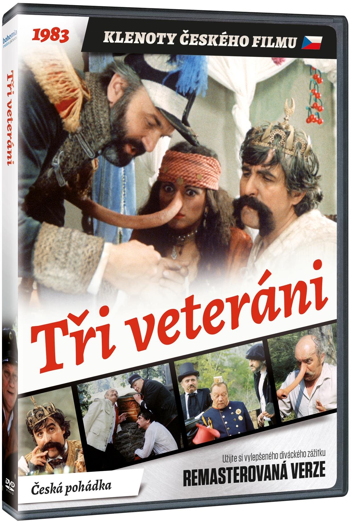 Tři veteráni  - DVD