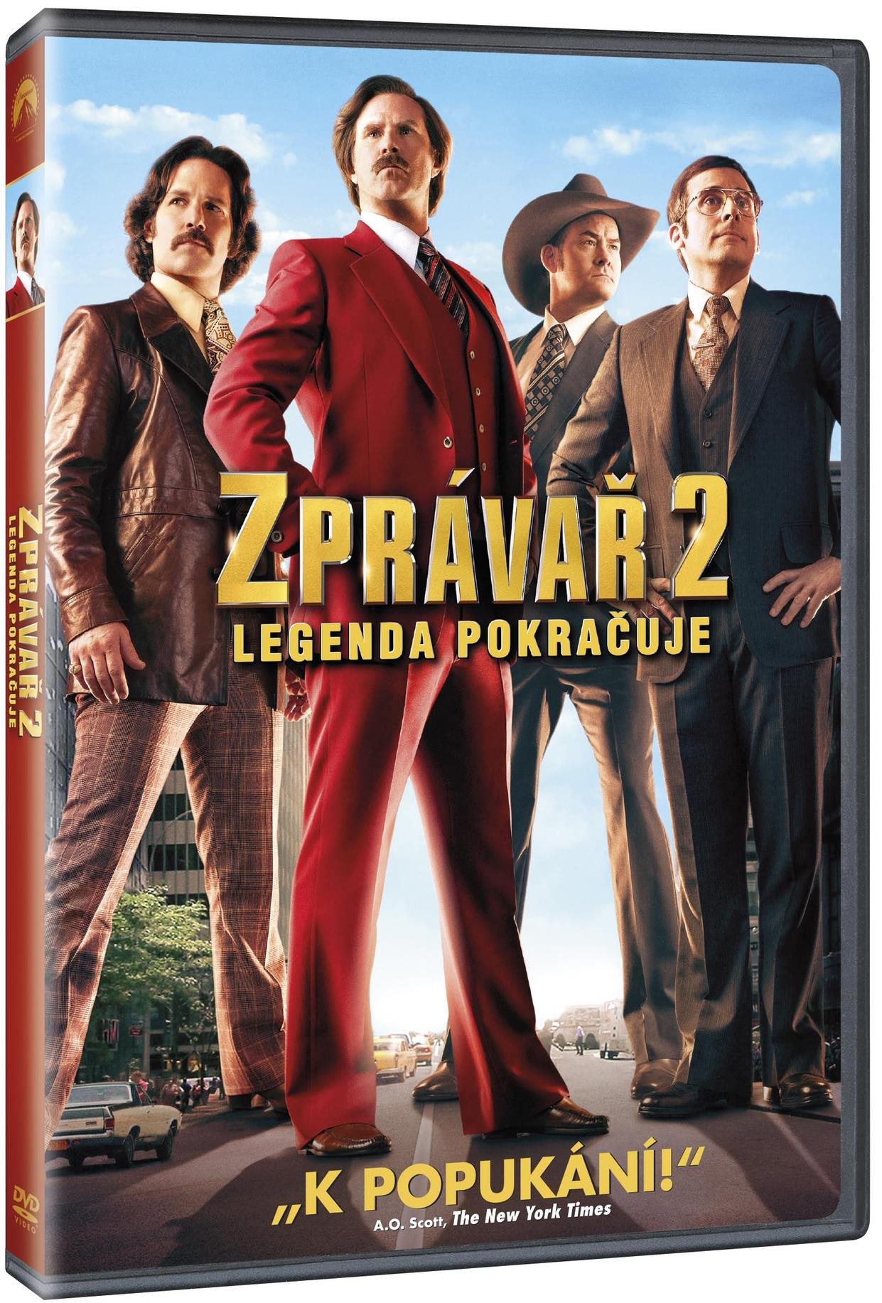 Zprávař 2 Legenda pokračuje - DVD