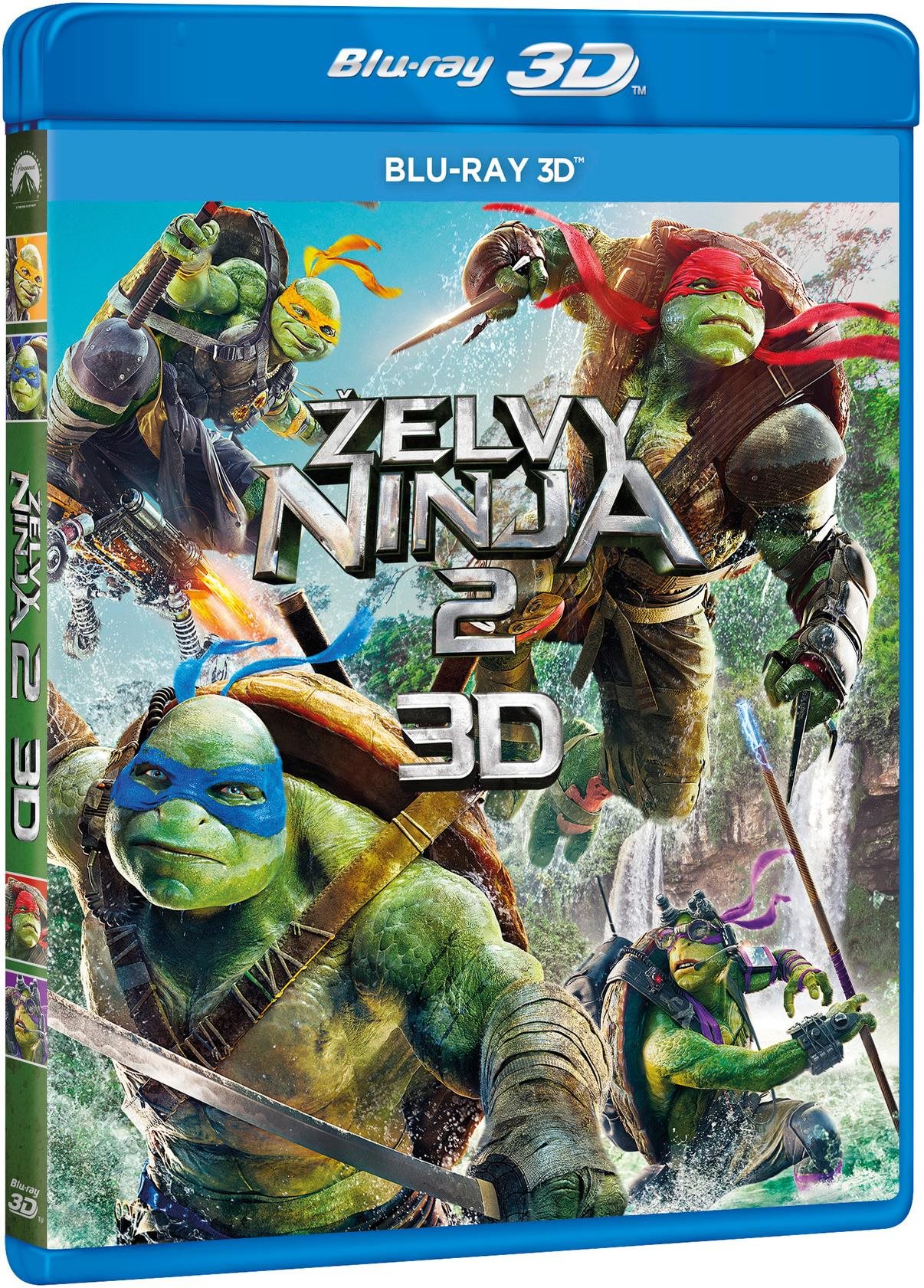 Želvy Ninja 2. 3D - Blu-ray