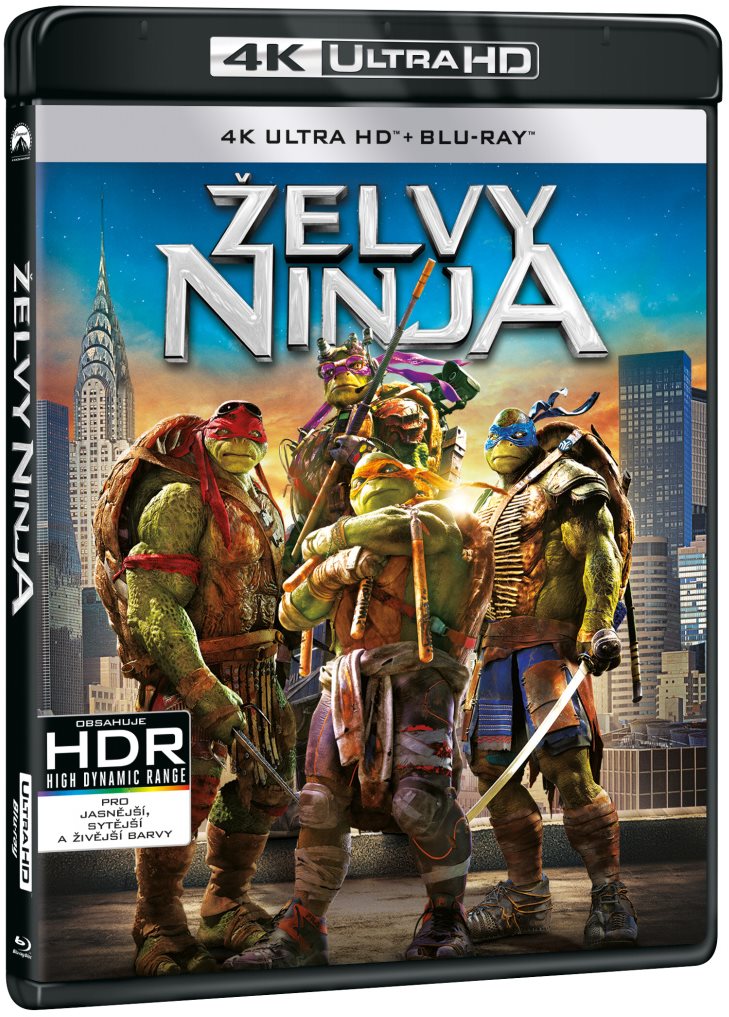 Želvy Ninja (2 disky) - Blu-ray + 4K Ultra HD
