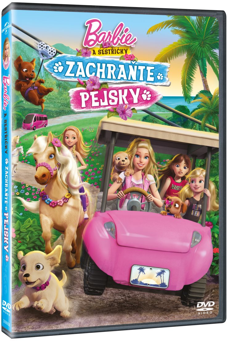 Barbie: Zachraňte pejsky - DVD