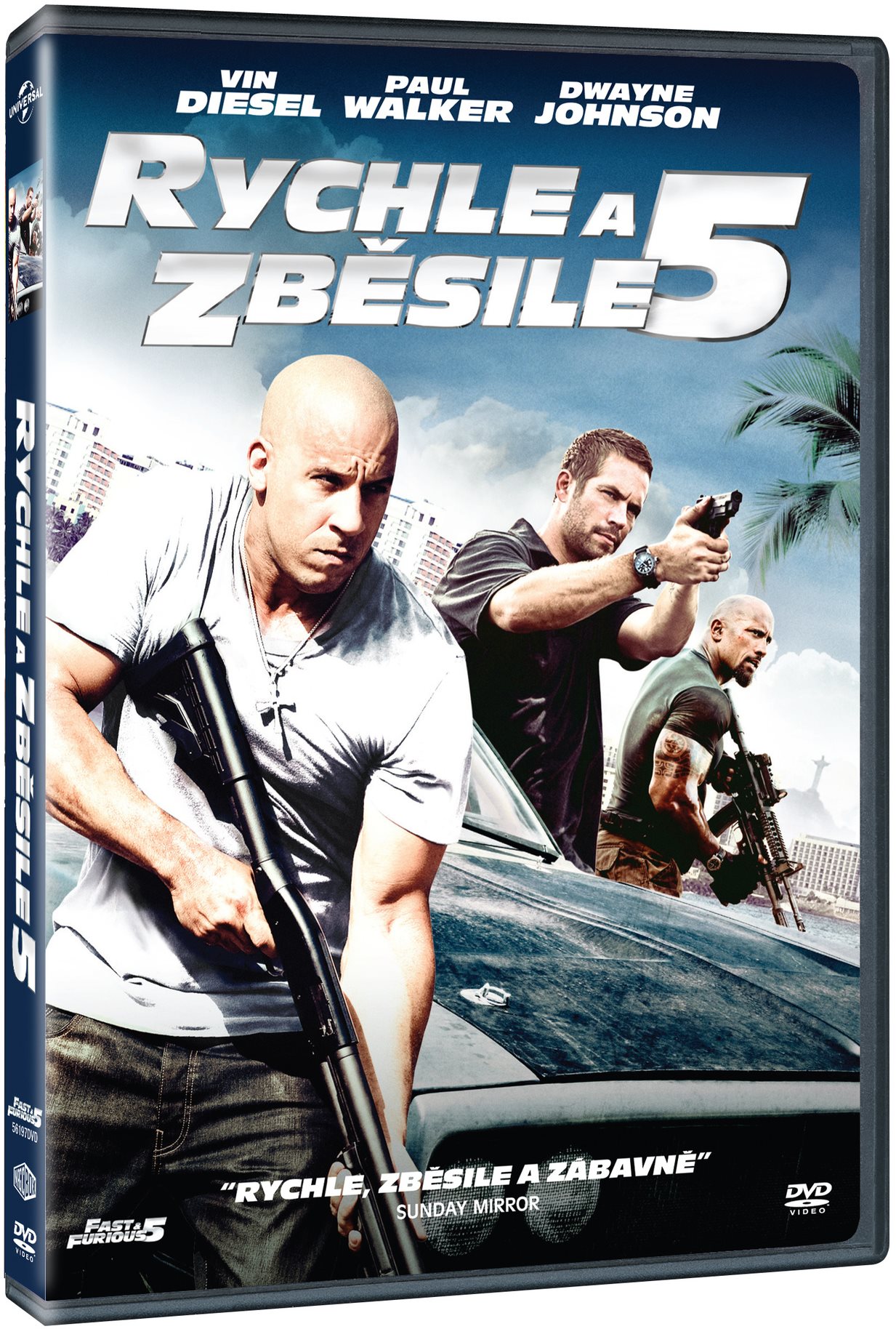Rychle a zběsile 5 - DVD