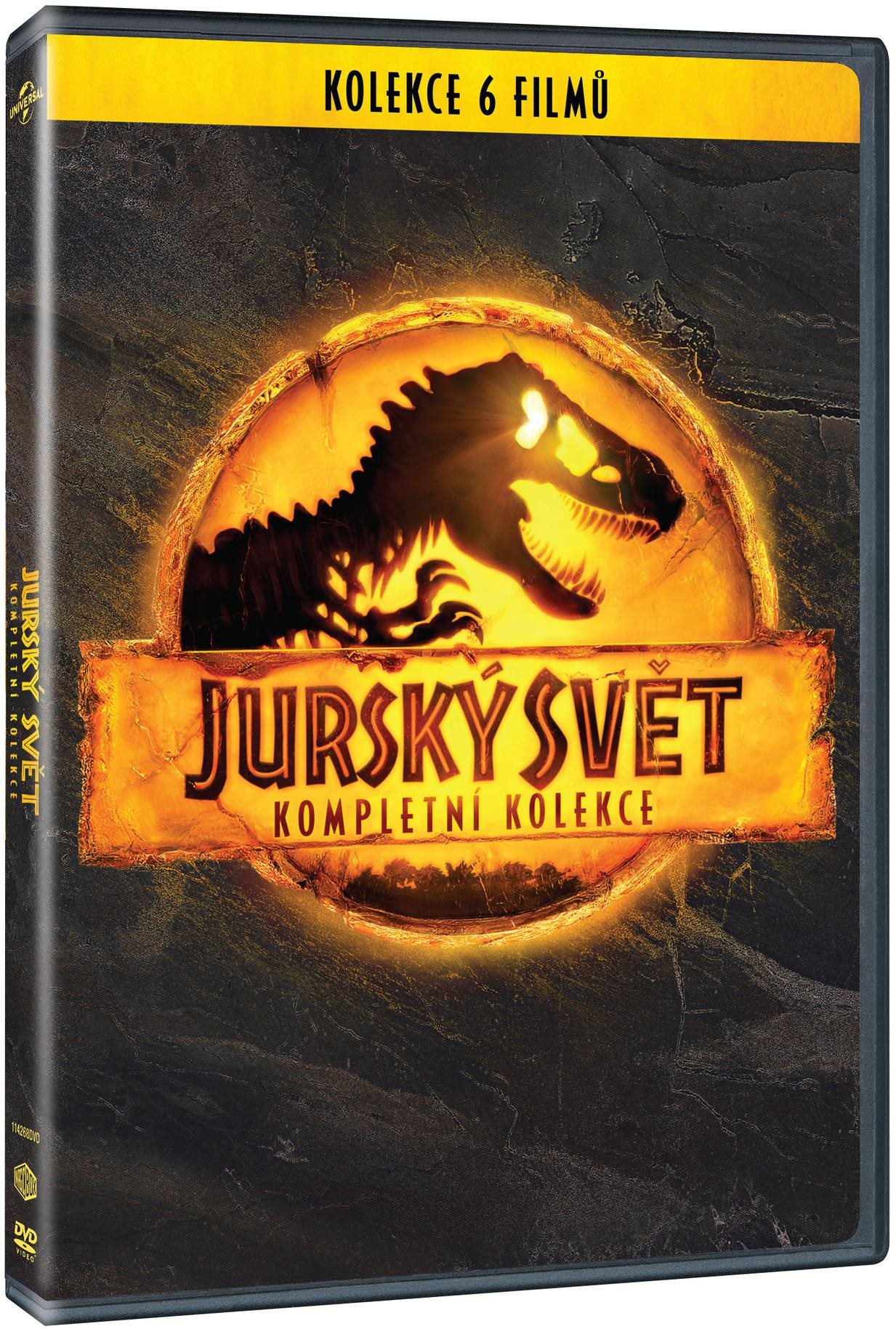Jurský svět - kompletní kolekce 1.-6.  - DVD