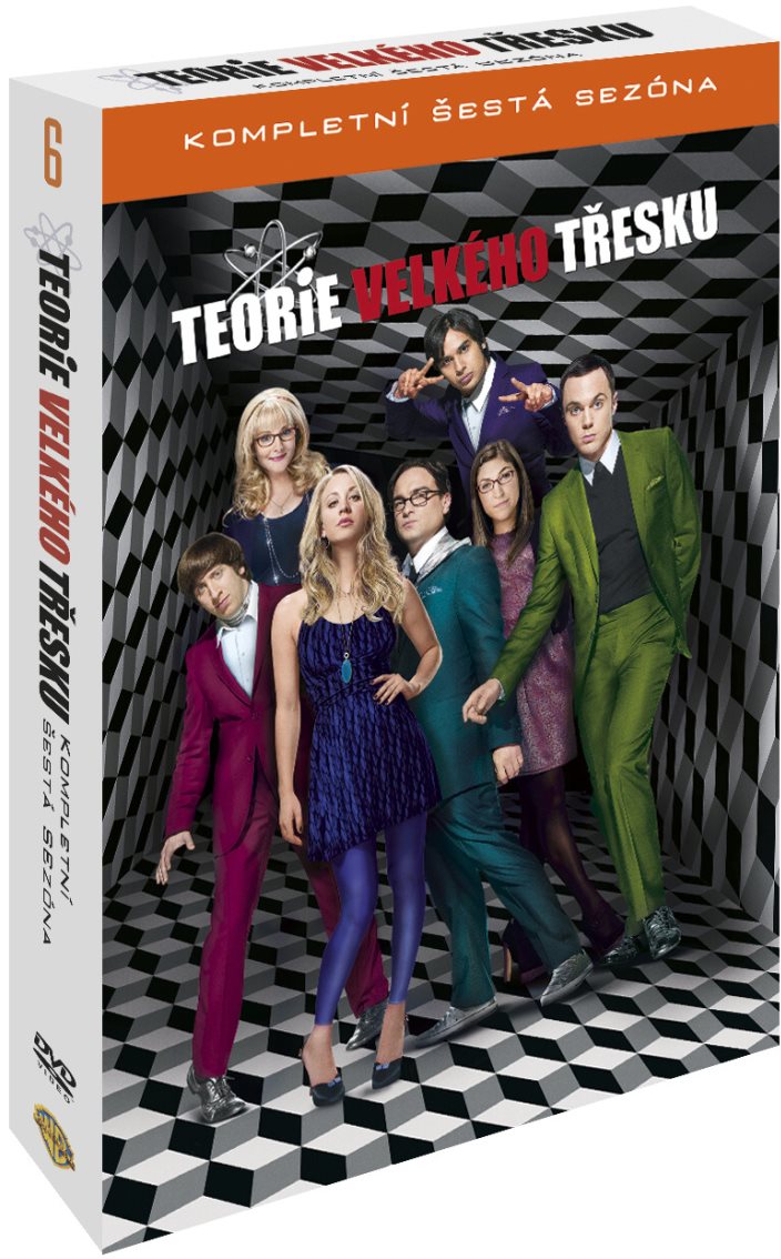 Teorie velkého třesku / The Big Bang Theory - Kompletní 6.série  - DVD