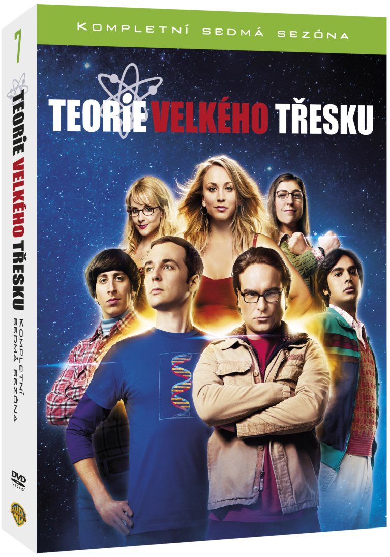 Teorie velkého třesku / The Big Bang Theory - Kompletní 7.série  - DVD