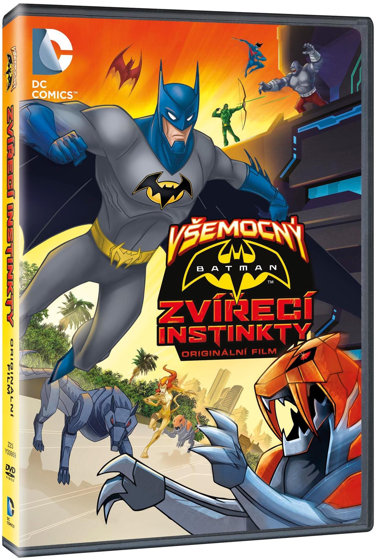 Všemocný Batman: Zvířecí instinkty - DVD
