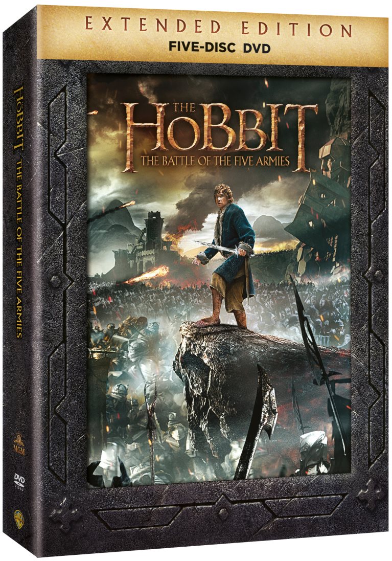 Hobit: Bitva pěti armád - prodloužená verze  - DVD