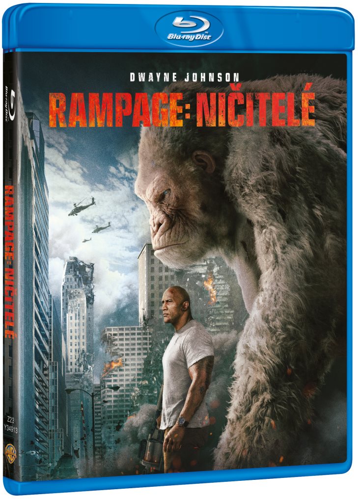 Rampage: Ničitelé - Blu-ray