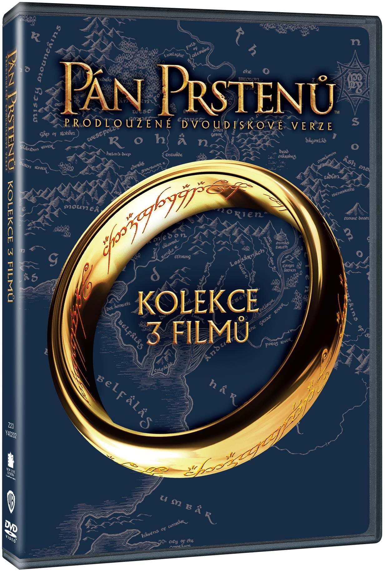 Pán prstenů - Komplet trilogie  - DVD