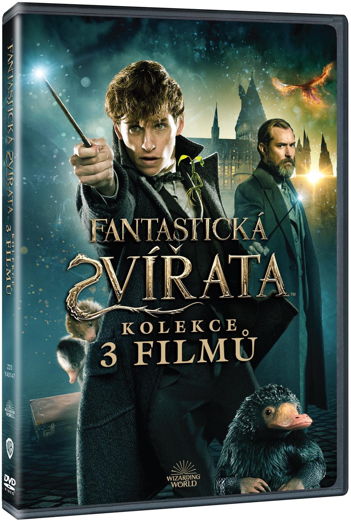 Fantastická zvířata 1-3  - DVD