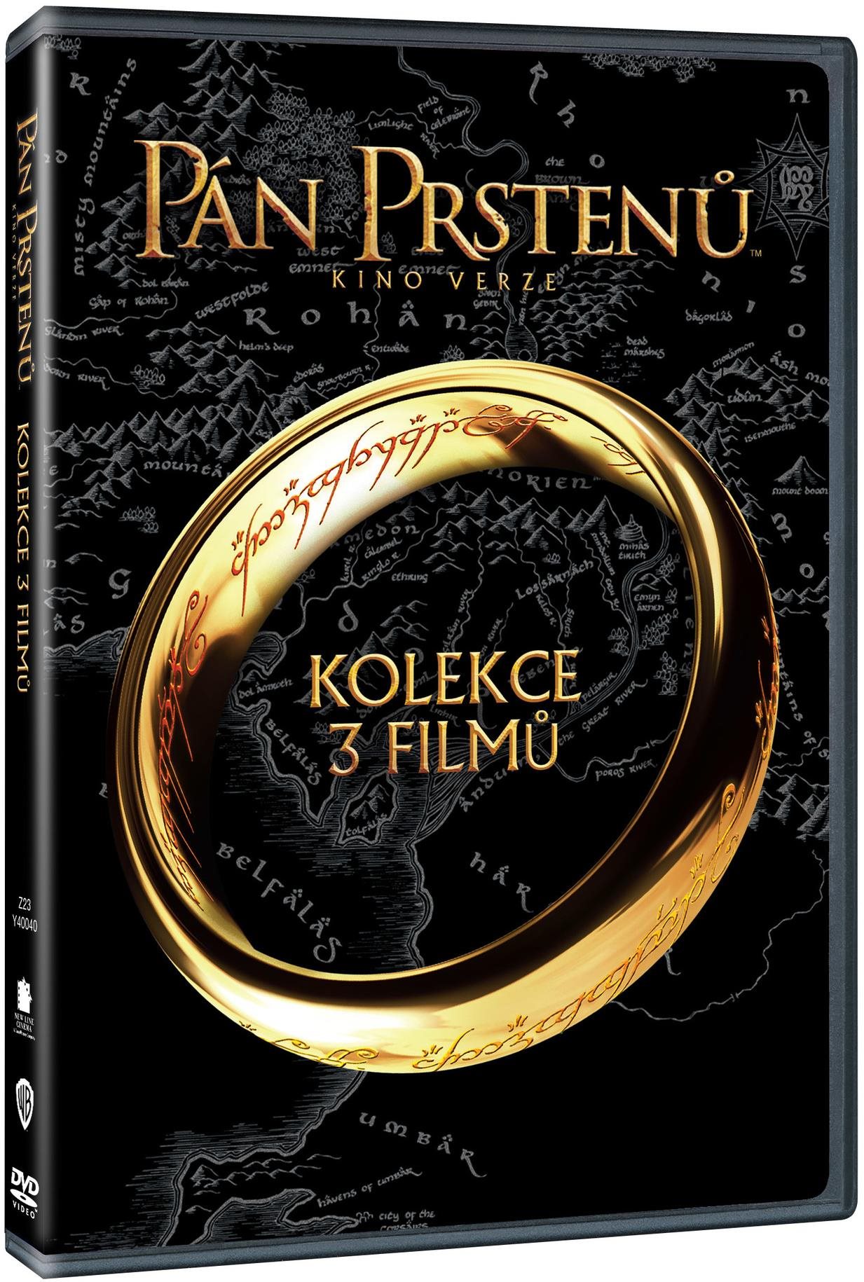 Pán prstenů - Komplet trilogie  - DVD
