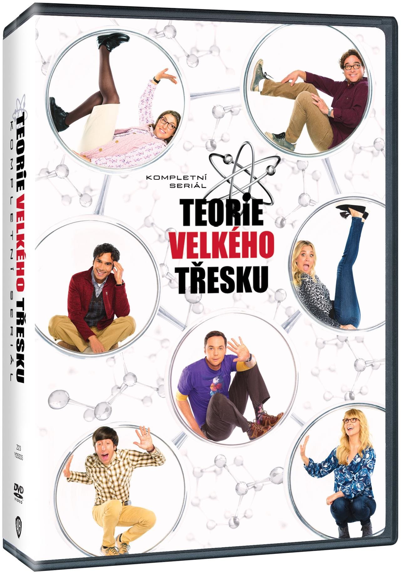 Komplet Teorie velkého třesku / The Big Bang Theory - 1.-12. Série  - DVD