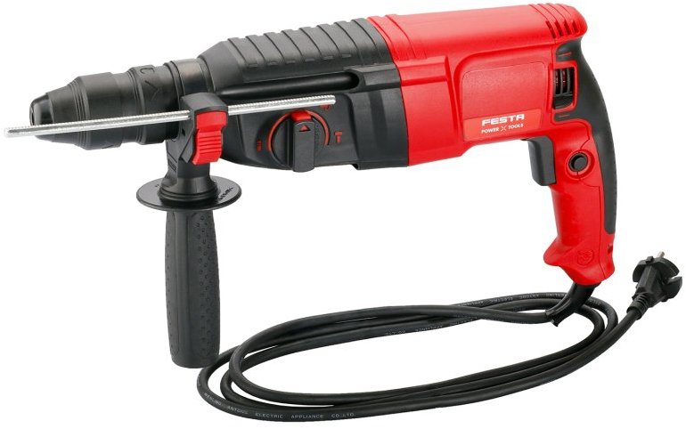 FESTA Kladivo vrtací a sekací SDS+, 800W, 2.8J, 230V, kufr, příslušenství 28220