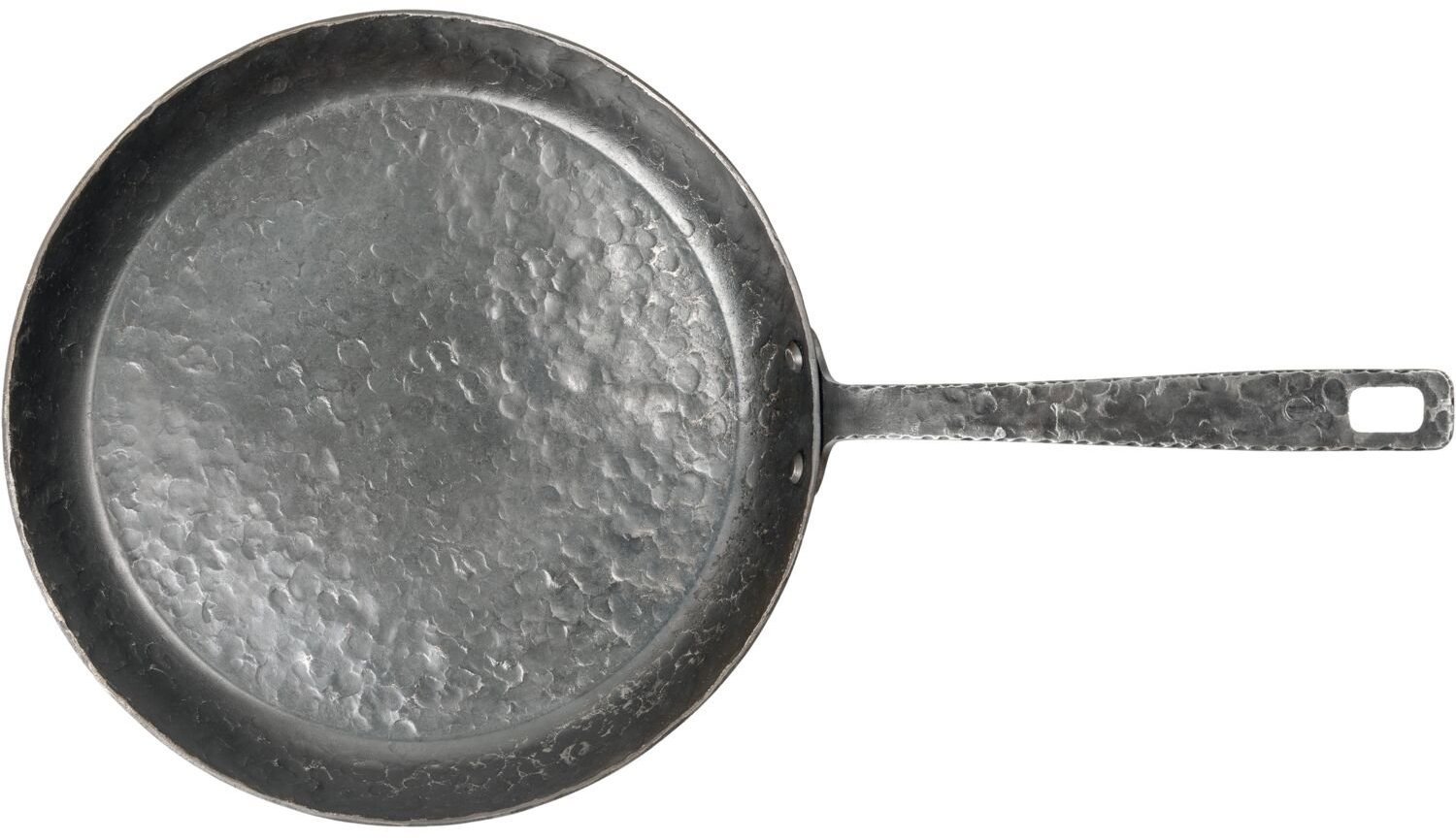 Forged Essentials Pánev s rukojetí, ocelová, výška 75 mm, průměr 280 mm