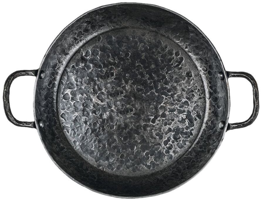 Forged Essentials Pánev se dvěma rukojeťmi, ocelová, výška 75 mm, průměr 280 mm