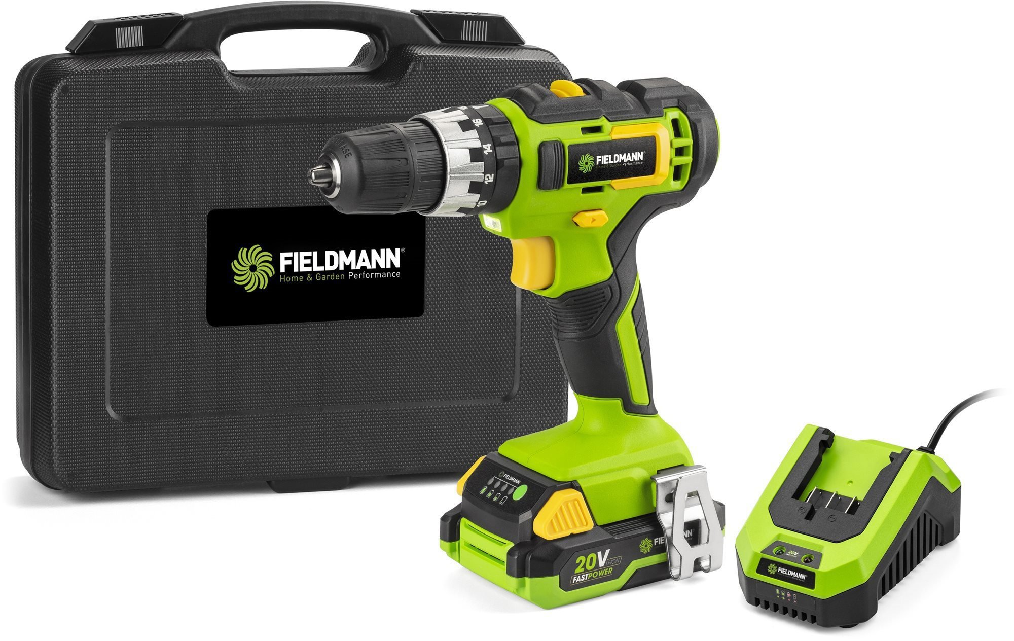 FIELDMANN Vrtačka AKU 20V FDUV 70115-A (1x2 Ah)