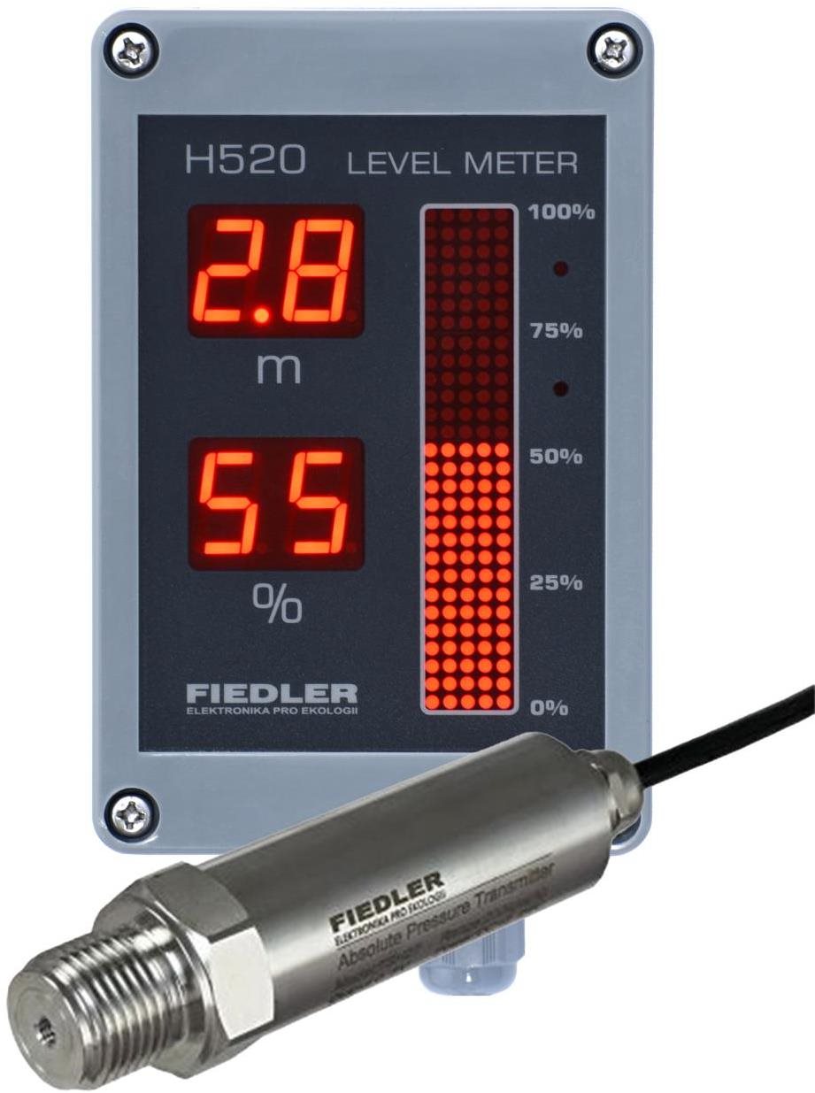 FIEDLER Hladinoměr do 10 m H520