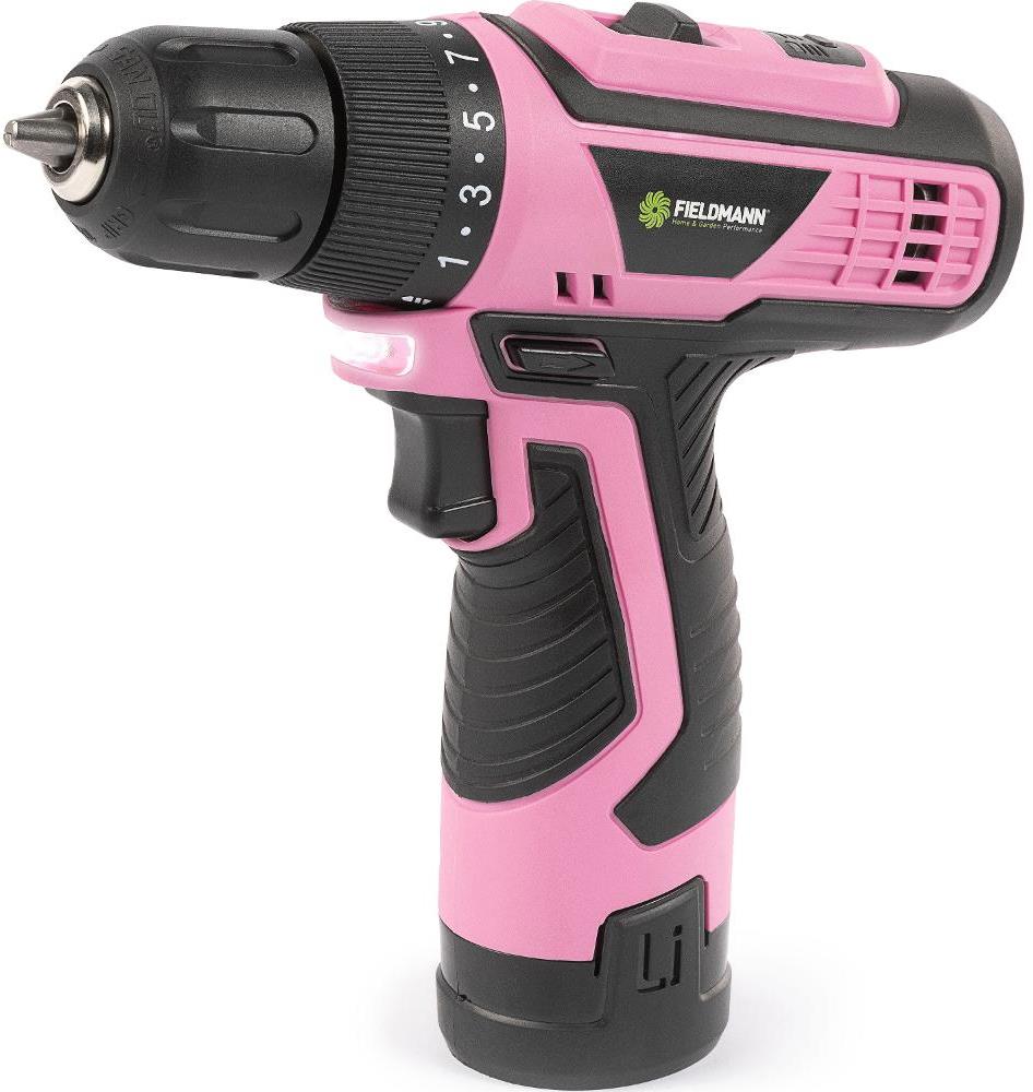 FIELDMANN Vrtačka AKU 12V růžová FDV 10249-A (1x1,5 Ah)