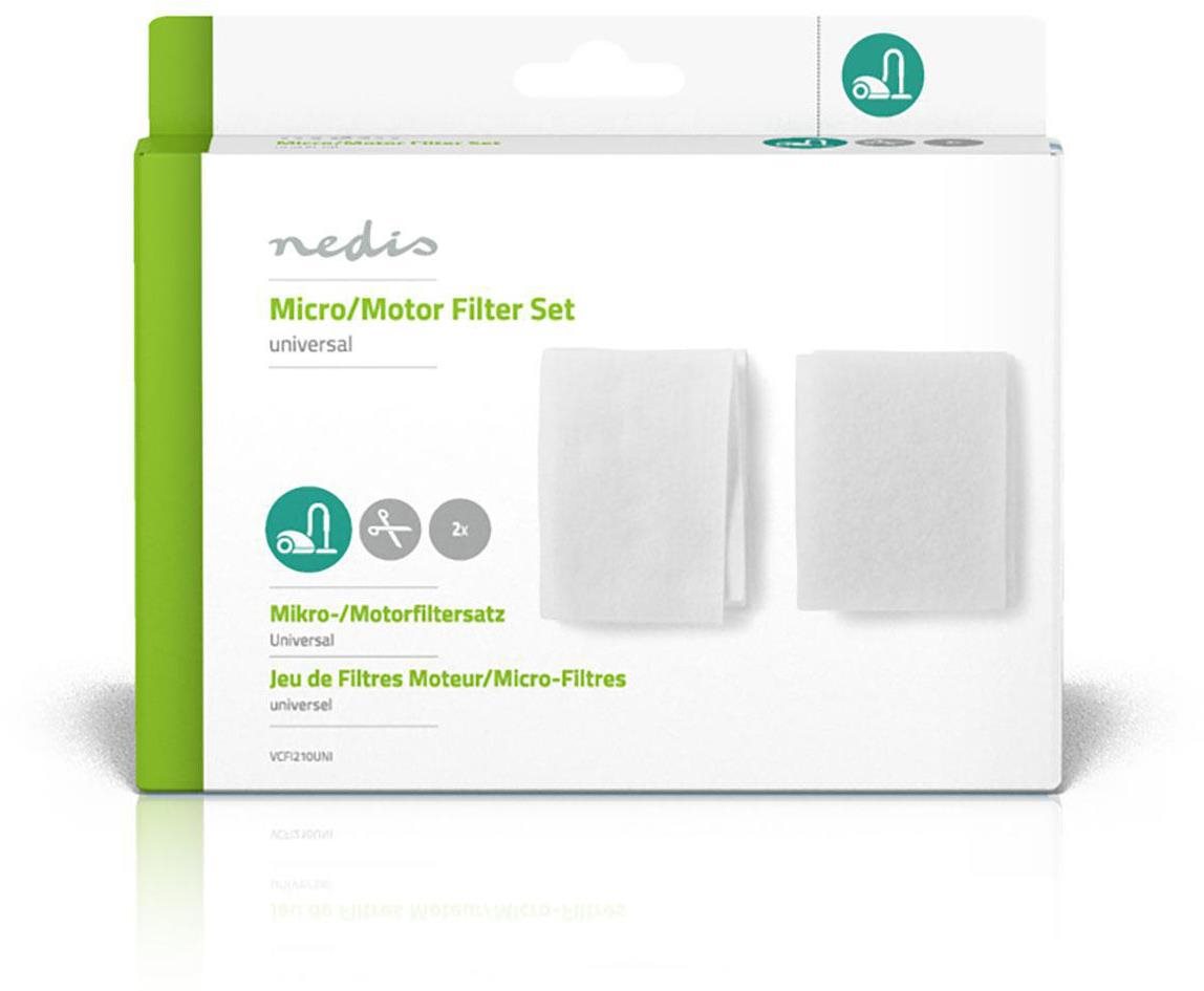 Nedis univerzální sada filtrů pro vysavače, mikro + motorový filtr